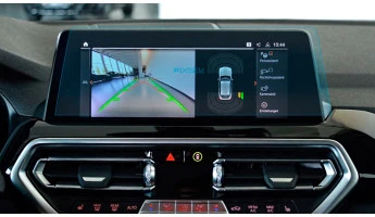 Protector de vidrio templado Pixsel en el monitor BMW X4 - 13.4“ 2022 - (G02)