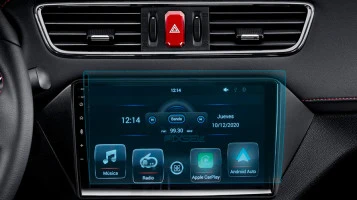 Protector de vidrio templado Pixsel en el monitor JAC JS2 - 10.1“ 2021 -