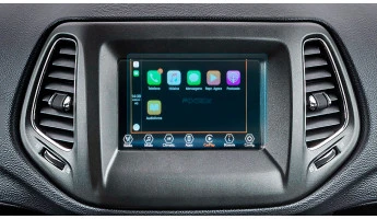 Protector de vidrio templado Pixsel en el monitor JEEP COMPASS - 7“ 2017 - 2021