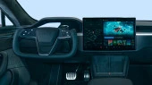 Protector de vidrio templado Pixsel en el monitor TESLA MODEL S - 17.8“ 2021 -
