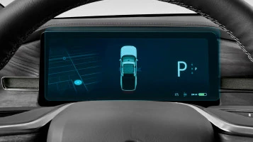 Protector de vidrio templado Pixsel en el panel de instrumentos RIVIAN R1T - 13.8“ 2022 -