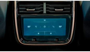Protector de vidrio templado Pixsel para el control del clima trasero RIVIAN R1S - 8.4“ 2022 -
