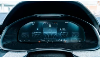 Protector de vidrio templado Pixsel en el panel de instrumentos SKODA KAMIQ - 12.8“ 2023 -