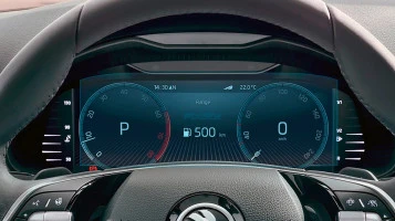 Protector de vidrio templado Pixsel en el panel de instrumentos SKODA SCALA - 9.9“ 2024 -