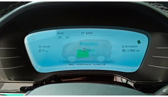 Protector de vidrio templado Pixsel en el panel de instrumentos BYD TANG EV - 12“ 2022 -
