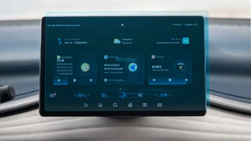 Protector de vidrio templado Pixsel en el monitor BYD YUAN PLUS - 13.7“ 2022 -