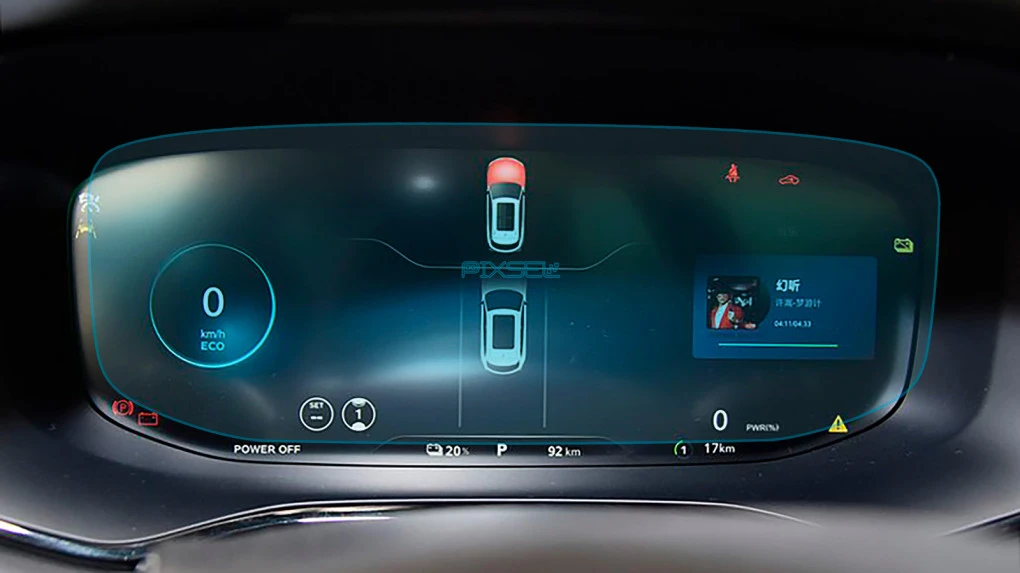 Защитное стекло Pixsel на приборную панель ROEWE Marvel R - 11.9“ 2021 -