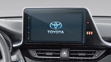 Protector de vidrio templado Pixsel en el monitor TOYOTA IZOA - 10.4“ 2018 -