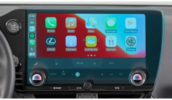 Protector de vidrio templado Pixsel en el monitor LEXUS NX - 16.2“ 2022 -