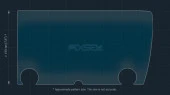 Protector de vidrio templado Pixsel en el monitor LEXUS NX - 16.2“ 2022 -
