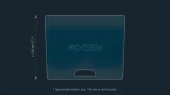 Protector de vidrio templado Pixsel para el monitor del reposabrazos LEXUS LX - 8“ 2021 -