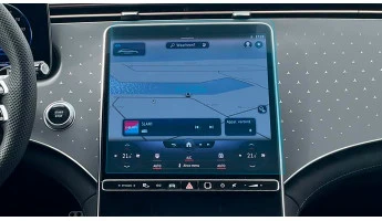 Protector de vidrio templado Pixsel en el monitor MERCEDES BENZ EQE - 14“ 2022 -