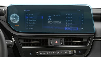 Protector de vidrio templado Pixsel en el monitor LEXUS ES - 17.3“ 2021 -