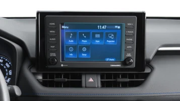 Protector de vidrio templado Pixsel en el monitor TOYOTA RAV4 - 7“ 2019 - 2021