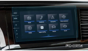 Protector de vidrio templado Pixsel en el monitor VOLKSWAGEN MULTIVAN T6.1 - 11.3“ 2019 - 2024