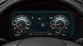 Protector de vidrio templado Pixsel en el panel de instrumentos HYUNDAI KONA - 10.7“ 2021 - 2023