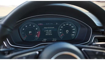 Protector de vidrio templado Pixsel en el panel de instrumentos AUDI A5 / S5 / RS5 - 12“ 2021 - 2024