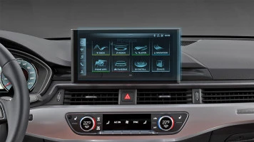 Protector de vidrio templado Pixsel en el monitor AUDI A4 / S4 / RS4 - 11.3“ 2021 -