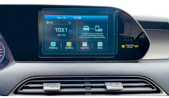 Protector de vidrio templado Pixsel en el monitor HYUNDAI PALISADE - 9.5“ 2018 - 2022