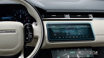 Protector de vidrio templado Pixsel en el monitor LAND ROVER RANGE ROVER VELAR - 11.7“ 2017 - 2019