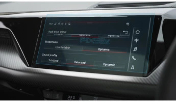 Protector de vidrio templado Pixsel en el monitor AUDI E-TRON GT - 11“ 2024 -