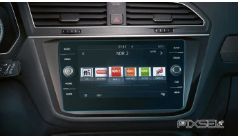 Protector de vidrio templado Pixsel en el monitor VOLKSWAGEN TIGUAN - 10.9“ 2019 - 2021