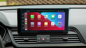 Protector de vidrio templado Pixsel en el monitor AUDI Q5 / SQ5 - 11.2“ 2021 - 2024