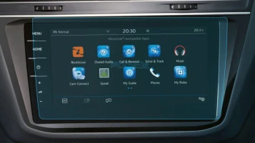 Protector de vidrio templado Pixsel en el monitor VOLKSWAGEN TIGUAN - 11.4“ 2019 - 2021