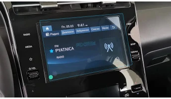 Protector de vidrio templado Pixsel en el monitor HYUNDAI TUCSON - 8.9“ 2020 - 2023