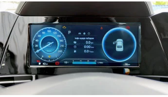 Protector de vidrio templado Pixsel en el panel de instrumentos HYUNDAI ELANTRA - 10.3“ 2021 -