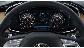 Protector de vidrio templado Pixsel en el panel de instrumentos HYUNDAI SANTA FE - 12.8“ 2020 - 2023