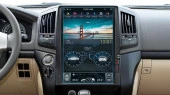 Protector de vidrio templado Pixsel en el monitor TOYOTA LAND CRUISER 200 - 15.4“ 2017 - 2021