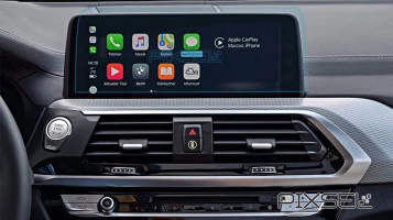 Protector de vidrio templado Pixsel en el monitor BMW X3 - 12“ 2018 - 2021 (G01)