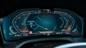 Protector de vidrio templado Pixsel para el panel de instrumentos con cámara BMW 3 / M3 - 14“ 2019 - 2022 (G20, G21, G80)