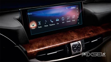 Protector de vidrio templado Pixsel en el monitor LEXUS LX - 14.3“ 2016 - 2021