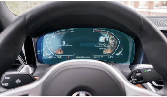 Protector de vidrio templado Pixsel en el panel de instrumentos BMW 4 / M4 - 14“ 2020 - 2023 (G22, G23, G26, G82, G83)