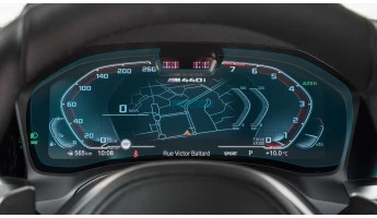 Protector de vidrio templado Pixsel para el panel de instrumentos con cámara BMW 4 / M4 - 14“ 2020 - 2023 (G22, G23, G26, G82, G83)