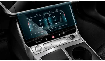 Protector de vidrio templado Pixsel para el control del clima AUDI Q7 / SQ7 / RSQ7 - 10.2“ 2019 - 2024