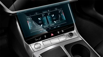 Protective glass Pixsel for climate-control AUDI Q7 / SQ7 / RSQ7 - 10.2“ 2019 - 2024