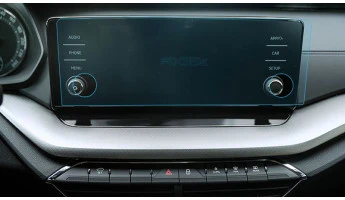 Protector de vidrio templado Pixsel en el monitor SKODA OCTAVIA - 13“ 2020 - 2023