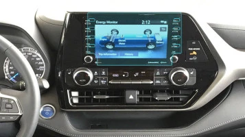 Protector de vidrio templado Pixsel en el monitor TOYOTA HIGHLANDER - 10.3“ 2020 - 2022