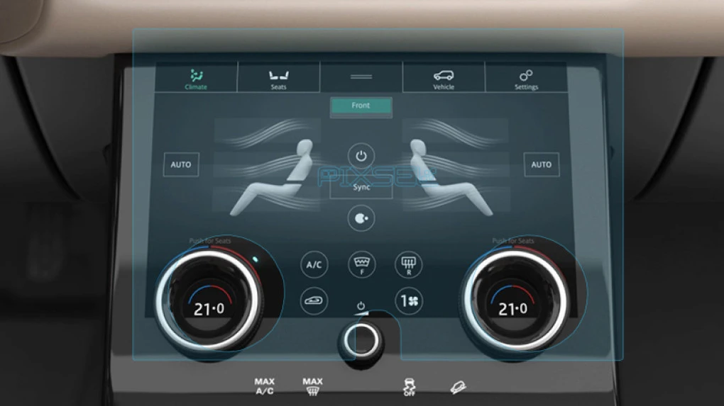 Protector de vidrio templado Pixsel para el control del clima LAND ROVER RANGE ROVER VELAR - 11.9“ 2020 - 2023
