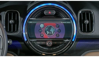Protector de vidrio templado Pixsel en el monitor MINI COUNTRYMAN - 8.7“ 2017 - 2020