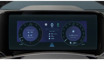 Protector de vidrio templado Pixsel en el panel de instrumentos SKODA KODIAQ - 13“ 2017 - 2024