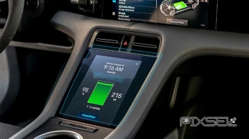 Protector de vidrio templado Pixsel para el control del clima PORSCHE TAYCAN - 10.5“ 2020 -