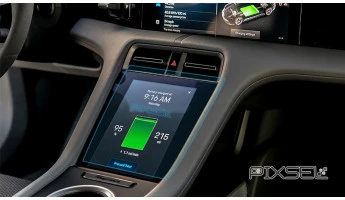 Protector de vidrio templado Pixsel para el control del clima PORSCHE TAYCAN - 10.5“ 2020 -