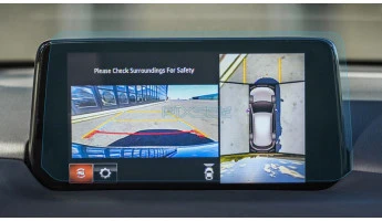 Protector de vidrio templado Pixsel en el monitor MAZDA CX-5 - 9.9“ 2018 - 2019