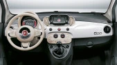 Protector de vidrio templado Pixsel en el monitor FIAT 500 - 5“ 2017 - (312)