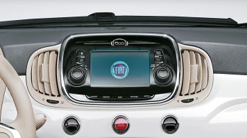 Protector de vidrio templado Pixsel en el monitor FIAT 595 - 5“ 2018 -
