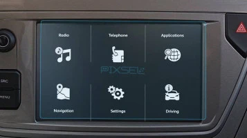 Protector de vidrio templado Pixsel en el monitor CITROEN C-Elysee - 7“ 2017 -